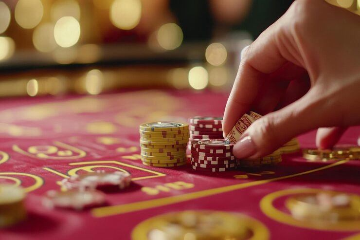 gama4d mobile app interface showing live casino and sportsbook